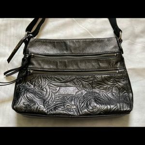 Medium Black Hand Bag.